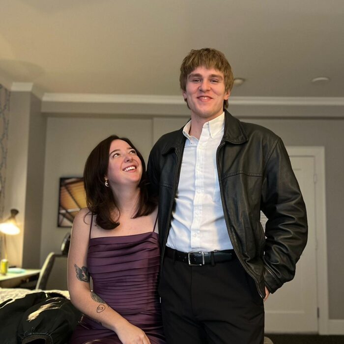 Dressed up for Al Biernat's